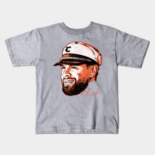 Brandon Belt San Francisco Captain Hat Kids T-Shirt